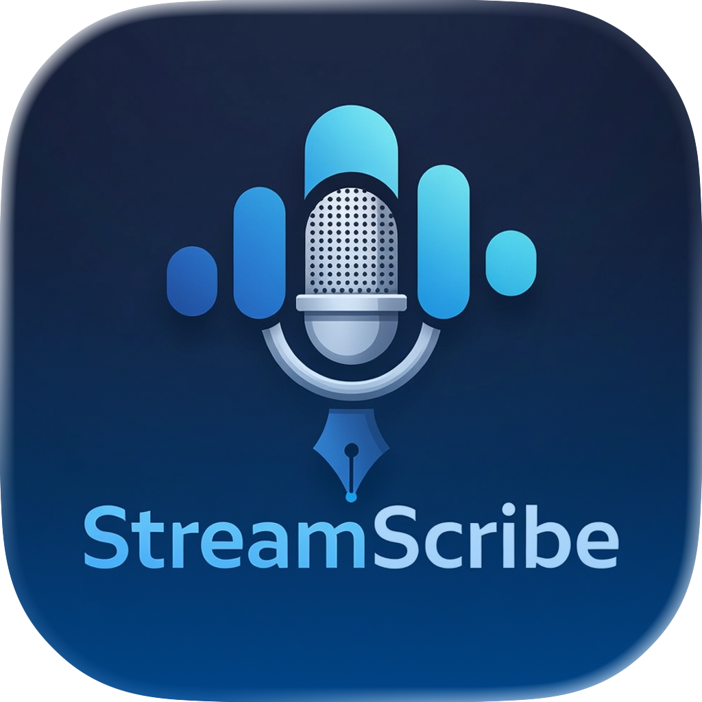 StreamScribe app icon